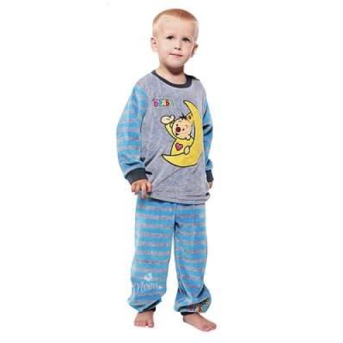 Gebruikelijk hoofdonderwijzer Heerlijk Bumba pyjama met blauwe streep