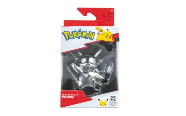 Pokemon plastiek figuur 25 jaar PIKACHU