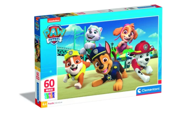 Paw Patrol super color 60 4+ puzzel 62x42cm