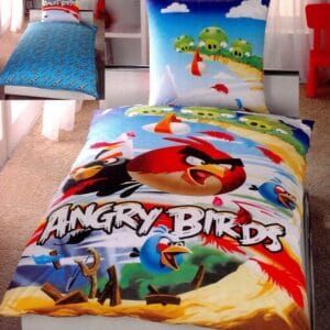 Angry birds dekbedovertrek 1 pers