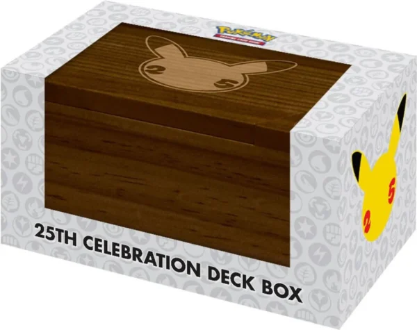 pokemon 25th celebratiob deck box