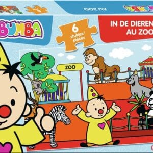 Bumba puzzel 6stuks in de dierentuin zoo