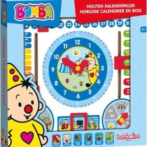 Bumba houten kalenderklok