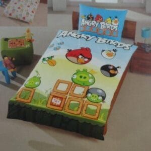 Angry birds dekbedovertrek 1 pers