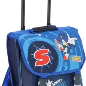 Sonic trolley boekentas ref23ason203roc 35x41cm