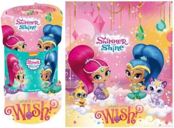 Shimmer en shine fleece deken 100x150cm
