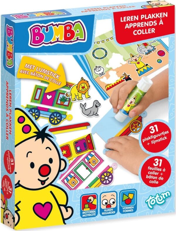 Bumba leren plakken