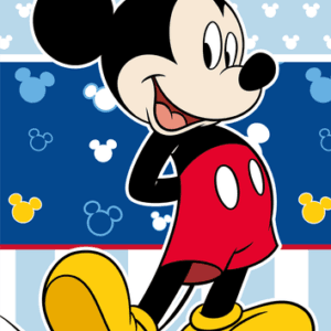 Mickey Mousse strandlaken 70x140cm