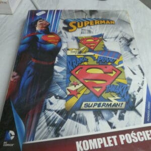 Superman dekbedovertrek 1pers 140x00cm katoen