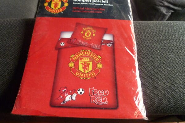 Manchester united dekbedovertrek baby bed 100x135cm