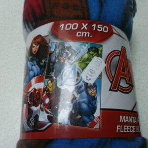 Avengers fleece deken 100x150cm