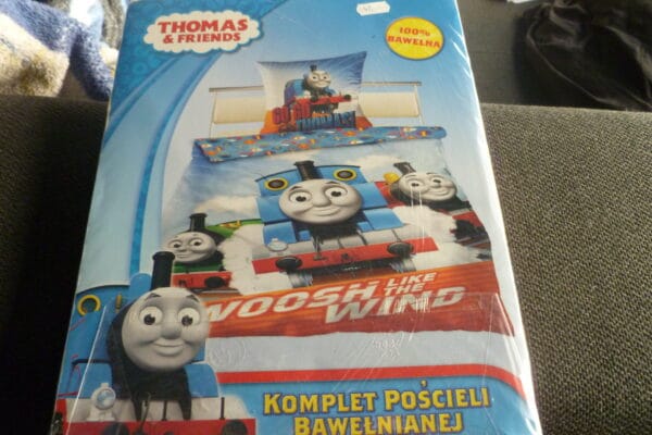 Thomas en friends dekbedovertrek 140x200cm katoen
