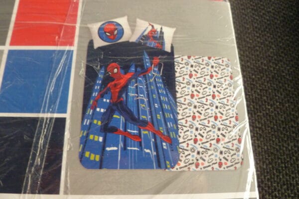 Spiderman dekbedovertrek 1pers 140x200cm katoen