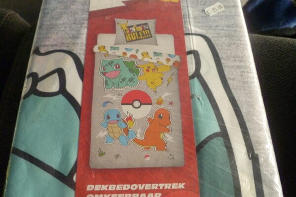 Pokemon dekbedovertrek 135x200cm polyester
