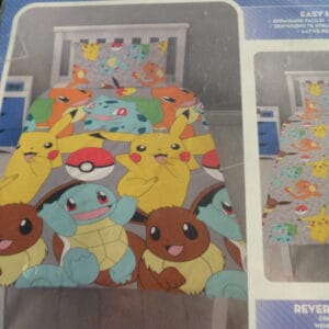 Pokemon dekbedovertrek 135x200cm polyester