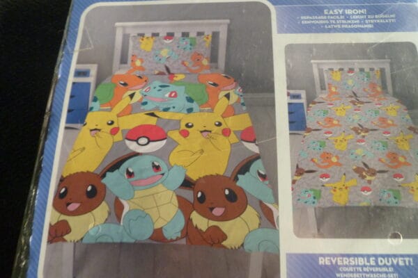 Pokemon dekbedovertrek 135x200cm polyester