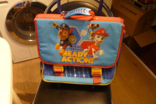 Paw Patrol trolley boekentas 39x34cm 3vakken