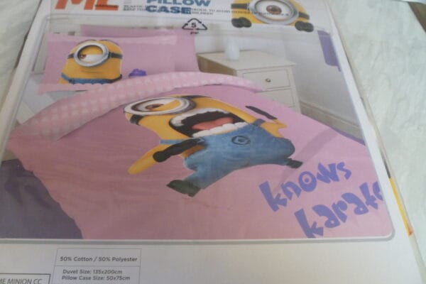 Minions dekbekovertrek 140x200cm katoen