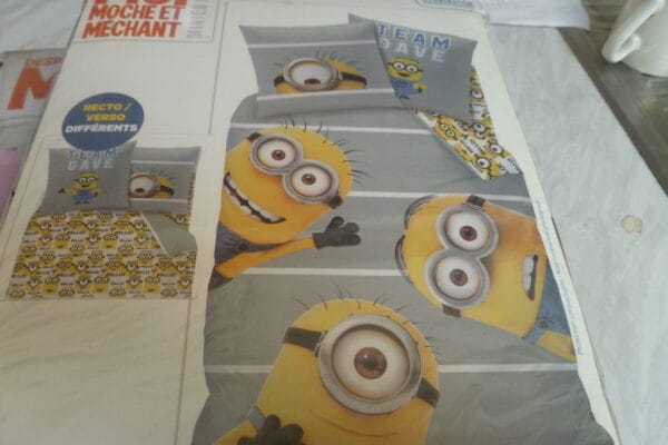 Minions dekbekovertrek 140x200cm katoen