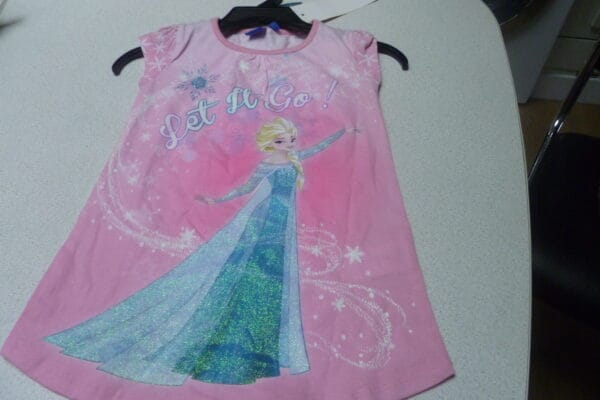 Frozen slaapkleed roos 4jaar