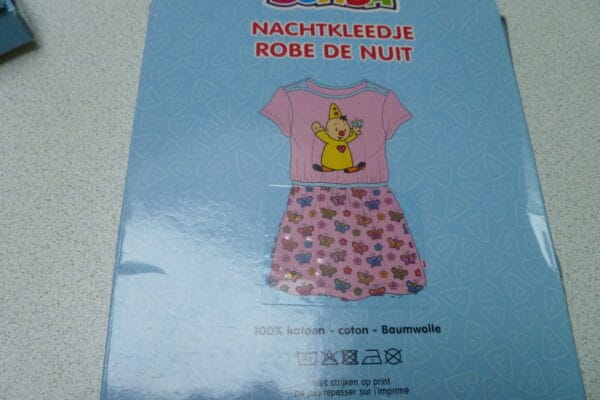 Bumba nachtkleedje roos