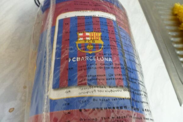 Barcelona fleece deken 120x150cm