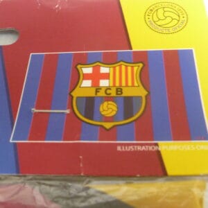 Barcelona vlag 152x91cm met streep