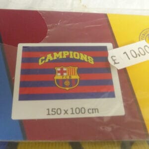 Barcelona vlag campions 150x100cm