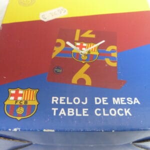 Barcelona table clock 13x13cm