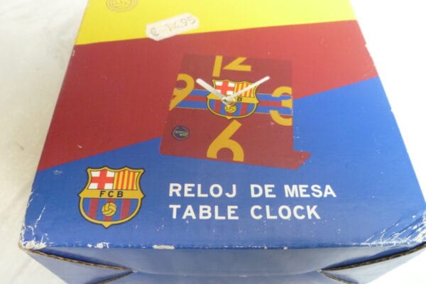 Barcelona table clock 13x13cm