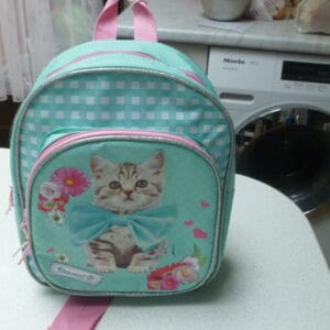 Poes rugzak 030-6902 green 30x25cm