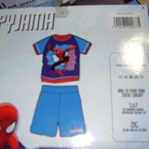 Spiderman pyjama korte broek