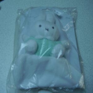 Nijntje knuffeldoekje wit en groen