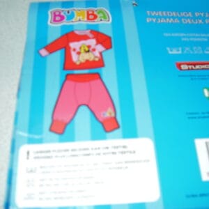 Bumba pyjama roos