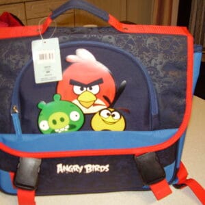Angry Birds boekentas 39x36x14.50cm 2grote vakken
