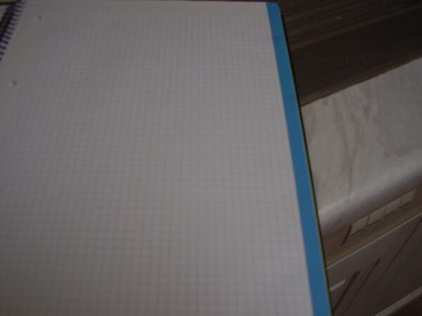 Barcelona spiraal schrift met harde kaft met kleine ruitje - Afbeelding 2