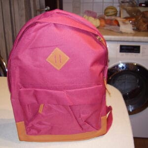 Touch rugzak ref TO867117 44X32cm fusia1 groot vak en kleine