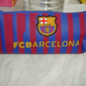 Barcelona pennezak met strepen ref 811225323 22x10cm