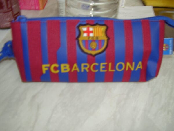 Barcelona pennezak met strepen ref 811225323 22x10cm