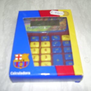 Barcelona rekenmachine 10x13cm