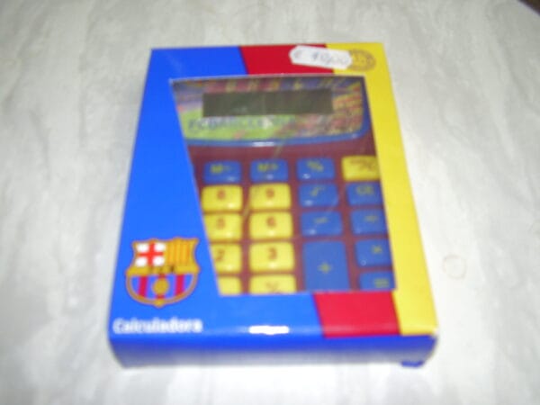 Barcelona rekenmachine 10x13cm