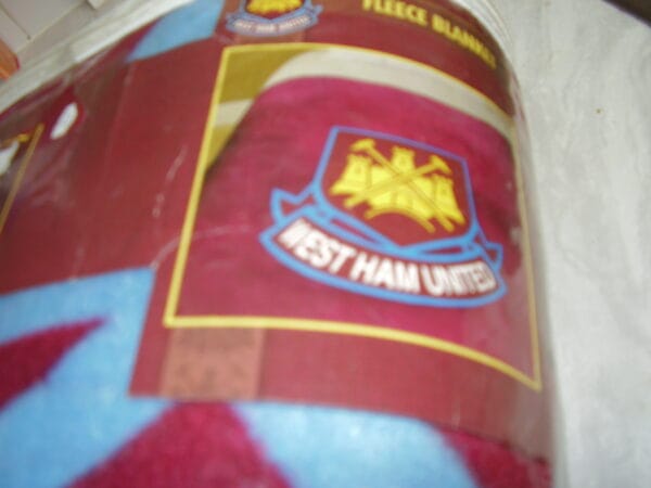 West Ham fleece deken 180x130cm