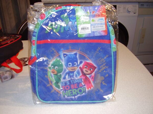PJMask rugzak blauw PJ660107 31X27CM