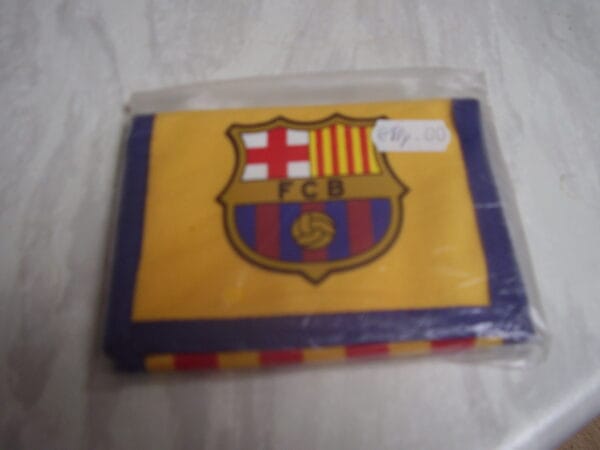 Barcelona geel portefeuille
