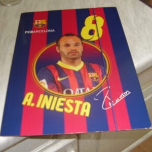 Barcelona elastische map A.Iniesta