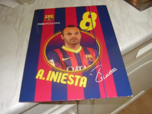 Barcelona elastische map A.Iniesta