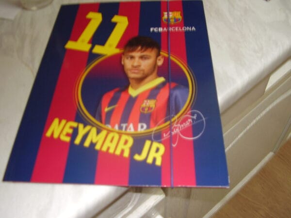 Barcelona elastische map Neymar