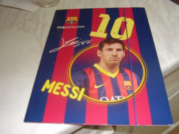 Barcelona elastische map met messi