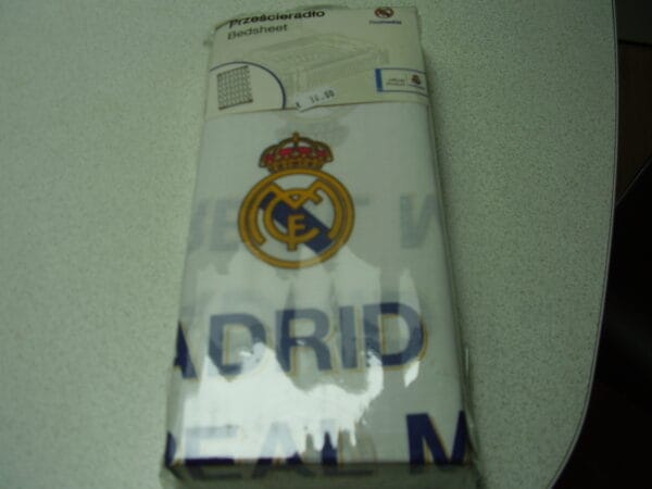 Real Madrid hoeslaken bedsheet 90x200+25cm katoen