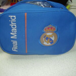 Real Madrid blauw toiletzak 22x15x6.50cm